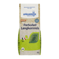 Parboiled-Reis, Langkorn, weiß, demeter