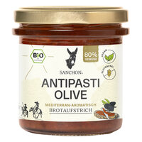 BA Brotaufstrich Antipasti Olive, 150 g, SANCHON, bio