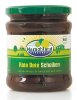 Bioland Bio-Rote Bete Scheiben 370 ml Gl. MARSCHLAND