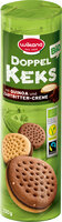 Bio Fairtrade Doppelkeks mit Zartbittercreme, 330 g
