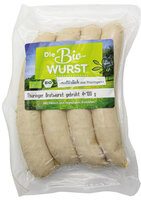 Bio Thüringer Rostbratwurst gebrüht 4x100g