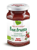 Fiordifrutta Bio Erdbeeren- und Walderdbeeren-Aufstrich