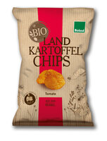 Bio-Landkartoffelchips Tomate 125g