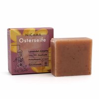 NICAMA zertifizierte Osterseife Lavendel-Limette 100g