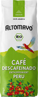 Bio Café Descafeinado Entkoffeiniert Peru, gemahlen