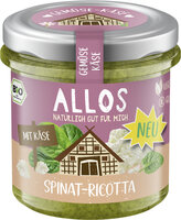 Gemüse Käse Aufstrich Spinat-Ricotta
