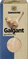 Galgant gemahlen, Packung