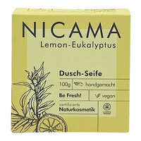 NICAMA zertifizierte Bio-Seife Lemon-Eukalyptus 100g