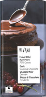 Feine Bitter Kuvertüre 70% Cacao (150 g-Tafelformat)