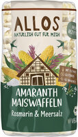 Amaranth Maiswaffeln Rosmarin & Meersalz