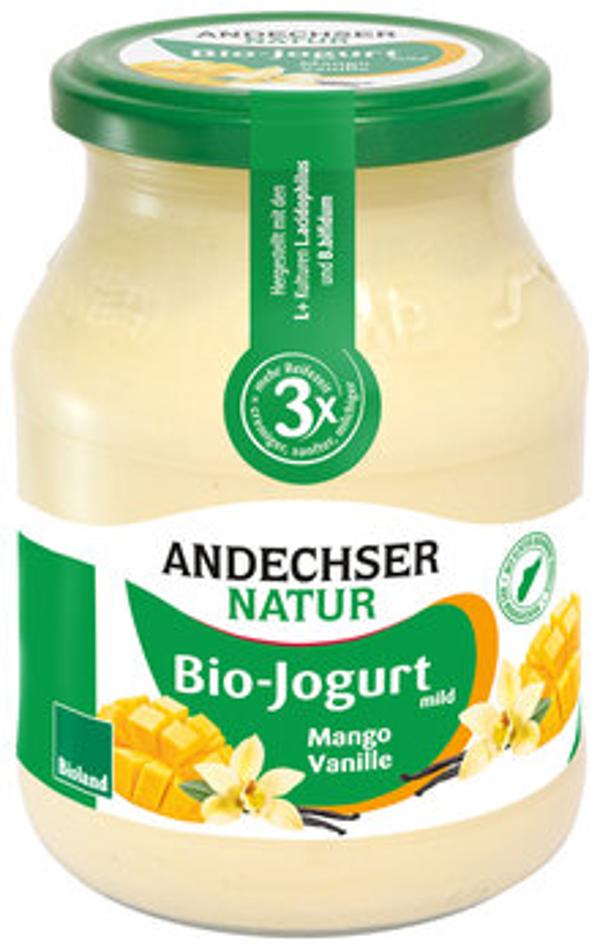 Produktfoto zu Joghurt Mango-Vanille  500g