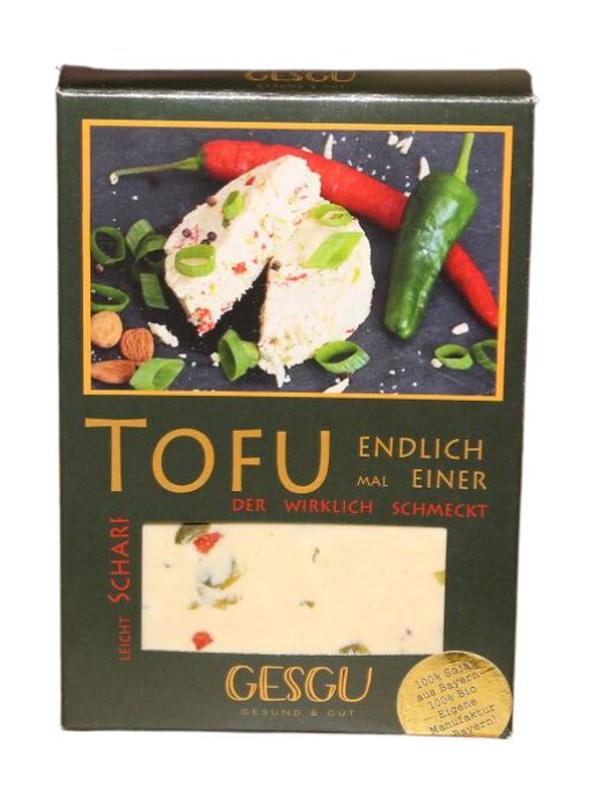 Produktfoto zu Tofu leicht scharf regional 210g