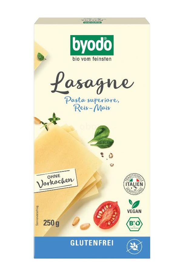 Produktfoto zu Lasagne Platten glutenfrei 250g