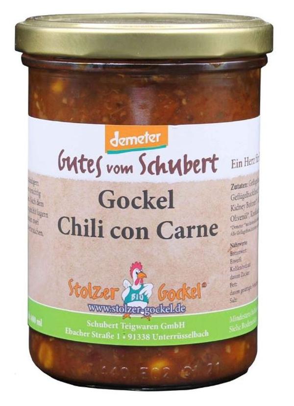 Produktfoto zu Gockel-Chili con Carne 400ml