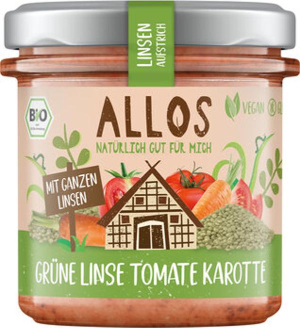 Produktfoto zu Brotaufstrich Grüne Linse, Tomate & Karotte