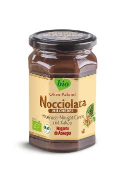 Haselnuss Nougat Creme mit Kakao milchfrei