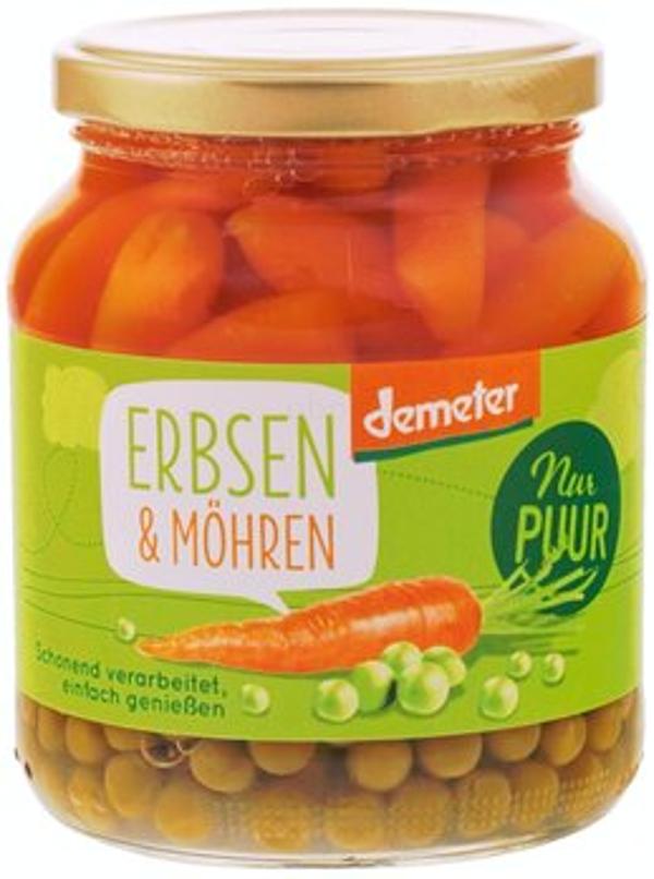 Produktfoto zu Erbsen & Karotten 350g