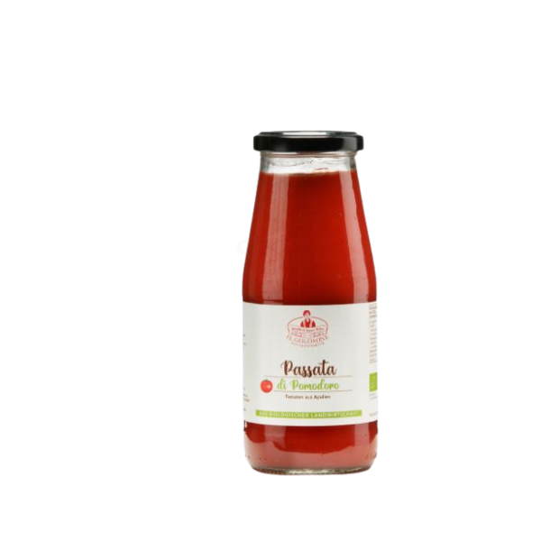 Produktfoto zu Tomaten Passata Basilikum 690g