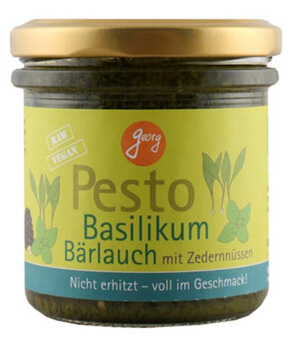 Produktfoto zu Pesto Basilikum Bärlauch 165ml