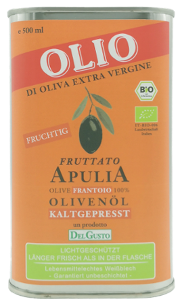 Produktfoto zu Olivenöl FRUTTATO 250ml