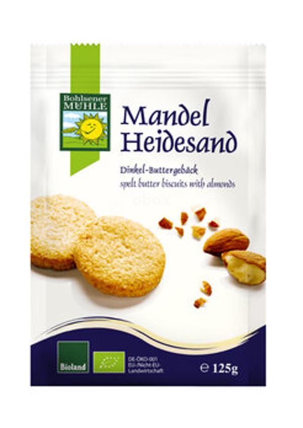 Produktfoto zu Dinkel-Buttergebäck Mandel Heidesand