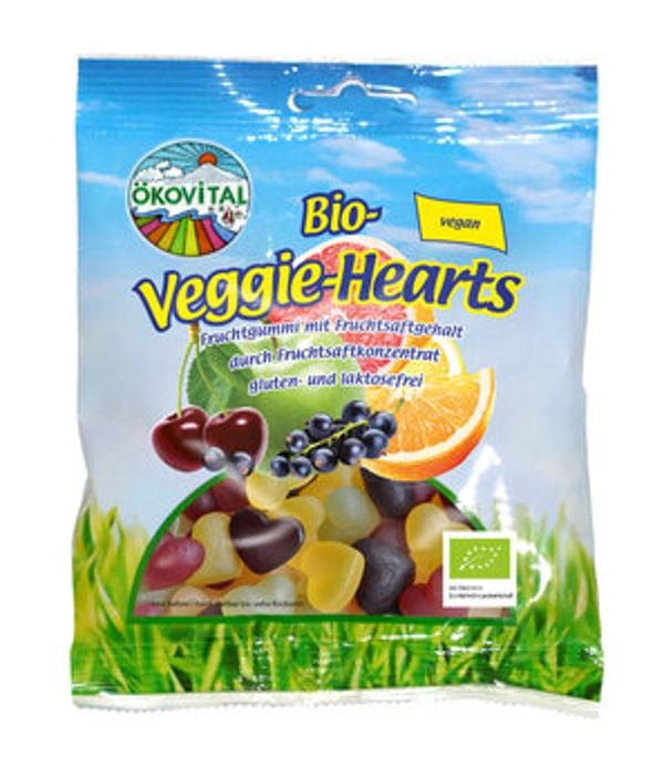 Produktfoto zu Fruchtgummi Veggie Hearts