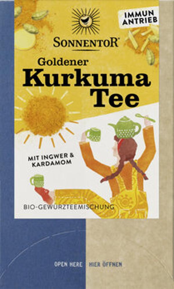 Produktfoto zu Gewürztee Goldener Kurkuma Tee