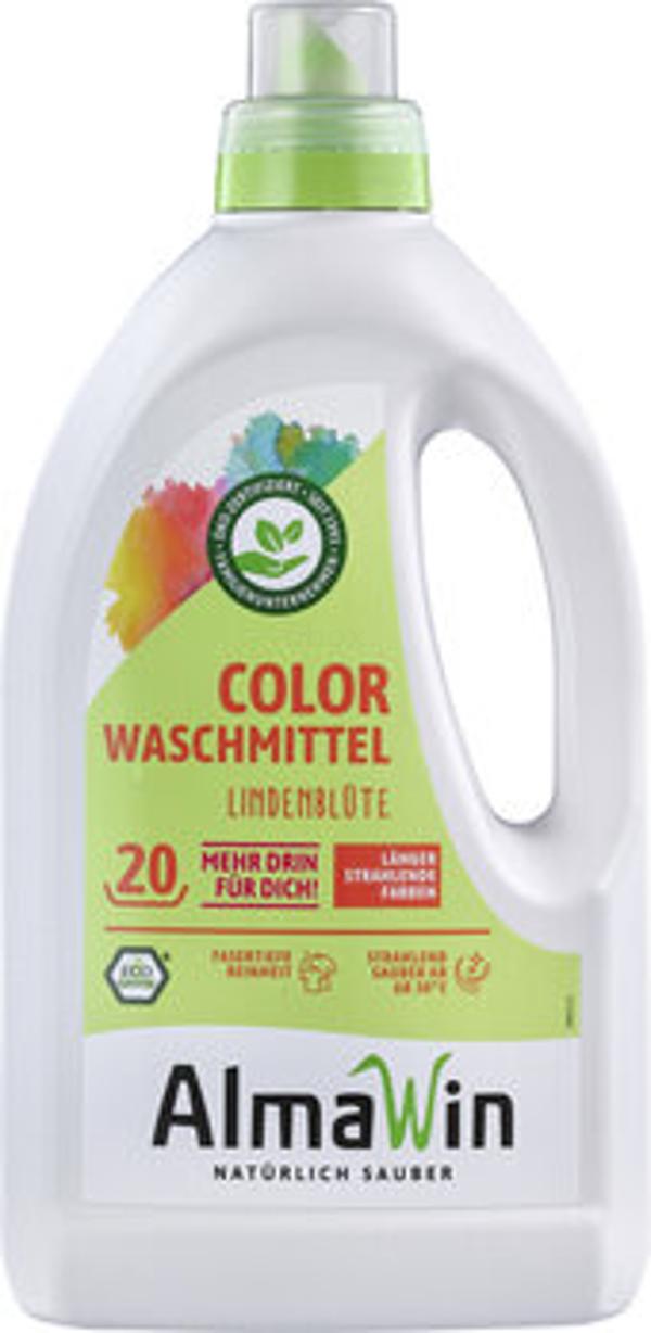 Produktfoto zu Color Waschmittel Lindenblüte flüssig 1,5l