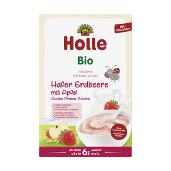 Produktfoto zu Milchbrei Hafer, Erdbeere & Apfel