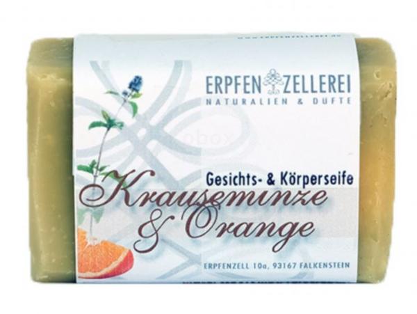 Produktfoto zu Dusch- & Körperseife Krauseminze & Orange