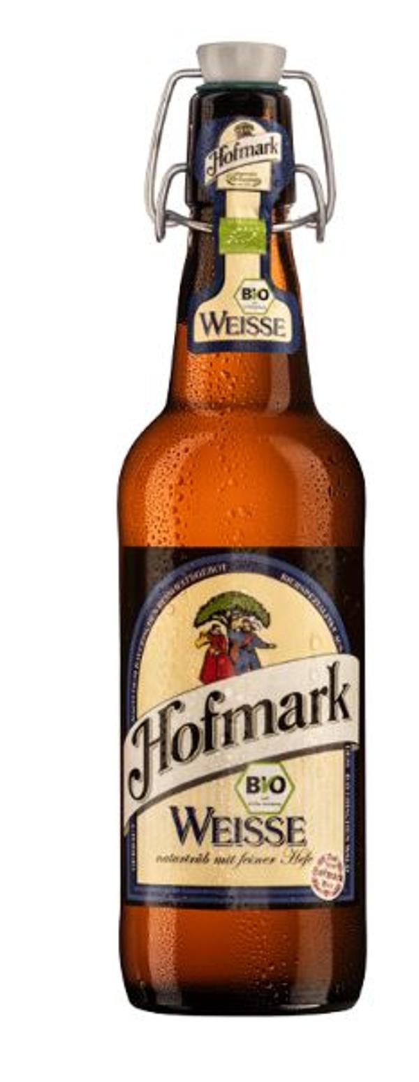 Produktfoto zu Hofmark Weißbier 0,5l