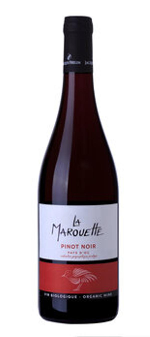Produktfoto zu Rotwein La Maroutte Pinot Noir 0,75l