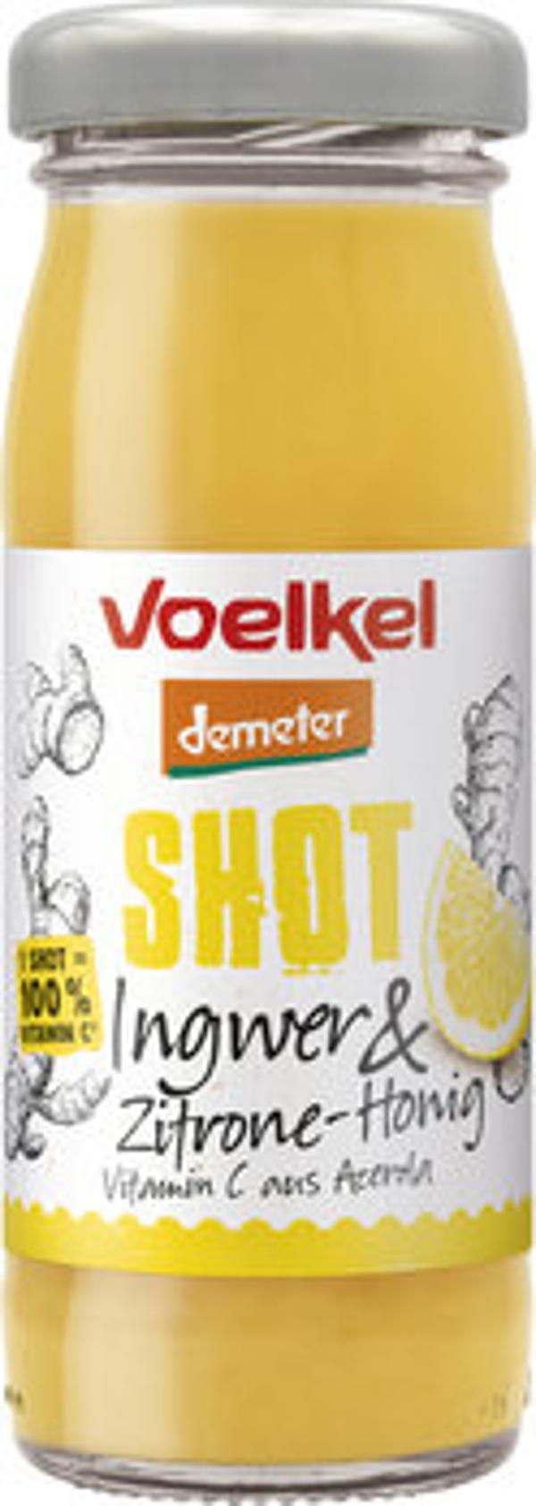 Produktfoto zu Shot Ingwer & Zitrone-Honig