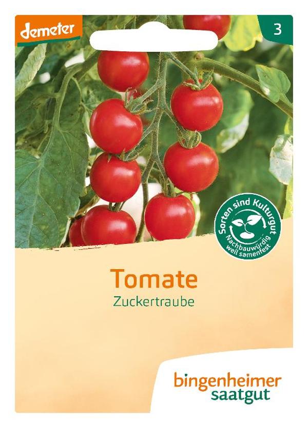Produktfoto zu Saatgut Tomate Zuckertraube