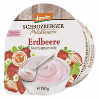 demeter Fruchtjoghurt mild Erdbeere