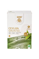 Bio Grüntee Ceylon Teebeutel