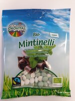 Ökovital Bio-Mintinelli, Pfefferminz Mini Schokolinsen