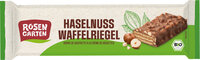 Haselnuss-Waffelriegel