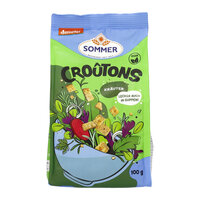 Croutons Kräuter Geröstete Brotwürfel