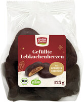 Lebkuchenherzen gefüllt