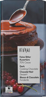 Feine Bitter Kuvertüre 70% Cacao (200 g-Tafelformat)