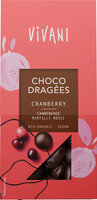 Choco Dragées Cranberry