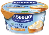 Bio Joghurt griechischer Art auf Orange 10 % Fett 150g