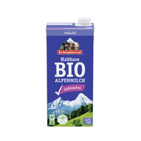 Haltbare Bio-Alpenmilch laktosefrei 3,5% Fett NL-Fair
