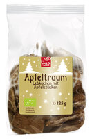 Apfeltraum -Lebkuchen mit getrockneten Apfelstücken