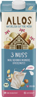 3 Nuss Macadamia Mandel Haselnuss Drink
