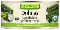 Dolmas Weinblätter gefüllt mit Reis, Projekt