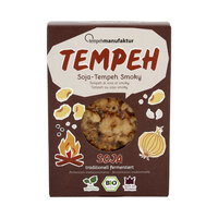 Tempeh Smoky - Tempeh aus Sojabohnen mit rauchig würziger Marinade