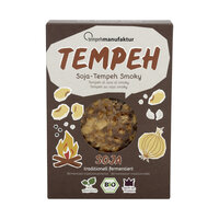 Tempeh Smoky - Tempeh aus Sojabohnen mit rauchig würziger Marinade