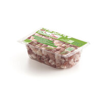 Bio gewürfelte Pancetta